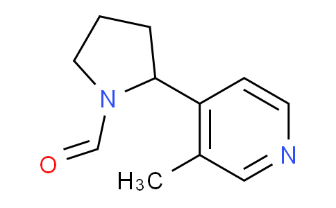 CAS No. 1352507-29-9, 2-(3-Methylpyridin-4-yl)pyrrolidine-1-carbaldehyde