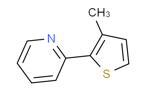 CAS No. 76759-27-8, 2-(3-Methylthiophen-2-yl)pyridine