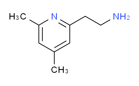 CAS No. 937637-69-9, 2-(4,6-dimethylpyridin-2-yl)ethanamine