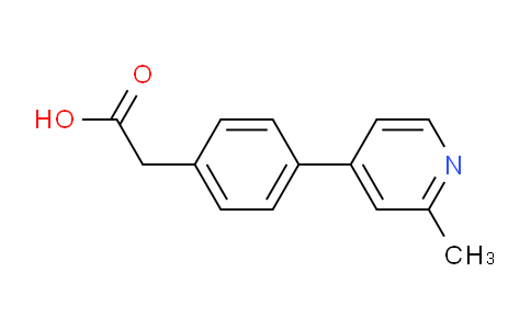 CAS No. 1243245-69-3, 2-(4-(2-Methylpyridin-4-yl)phenyl)acetic acid