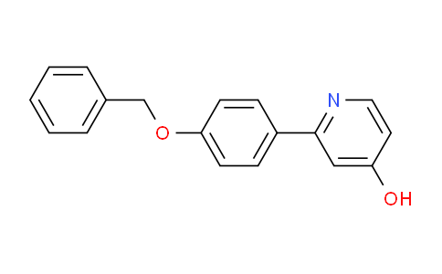 CAS No. 1261975-11-4, 2-(4-(Benzyloxy)phenyl)pyridin-4-ol