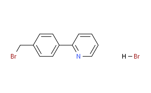 CAS No. 53006-07-8, 2-(4-(Bromomethyl)phenyl)pyridine hydrobromide