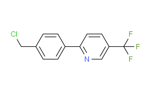 CAS No. 613239-76-2, 2-(4-(Chloromethyl)phenyl)-5-(trifluoromethyl)pyridine