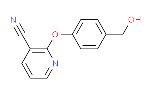 CAS No. 888967-55-3, 2-(4-(Hydroxymethyl)phenoxy)nicotinonitrile