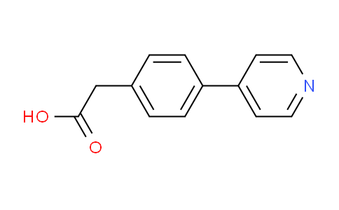 CAS No. 55397-08-5, 2-(4-(Pyridin-4-yl)phenyl)acetic acid