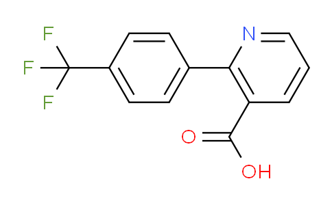 CAS No. 339538-65-7, 2-(4-(Trifluoromethyl)phenyl)nicotinic acid