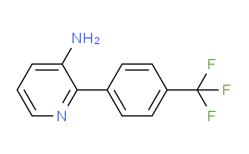 CAS No. 886508-05-0, 2-(4-(Trifluoromethyl)phenyl)pyridin-3-amine