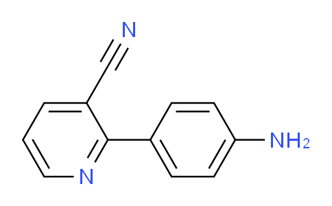 CAS No. 1352318-64-9, 2-(4-Aminophenyl)pyridine-3-carbonitrile