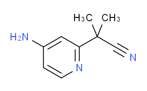 CAS No. 1446509-65-4, 2-(4-Aminopyridin-2-yl)-2-methylpropanenitrile