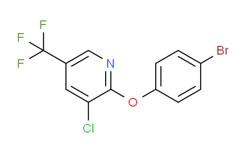 CAS No. 1036492-02-0, 2-(4-Bromophenoxy)-3-chloro-5-(trifluoromethyl)pyridine