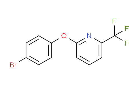 CAS No. 1086376-15-9, 2-(4-Bromophenoxy)-6-(trifluoromethyl)pyridine