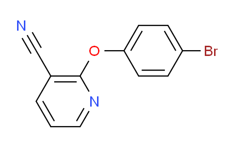 CAS No. 82523-99-7, 2-(4-Bromophenoxy)nicotinonitrile
