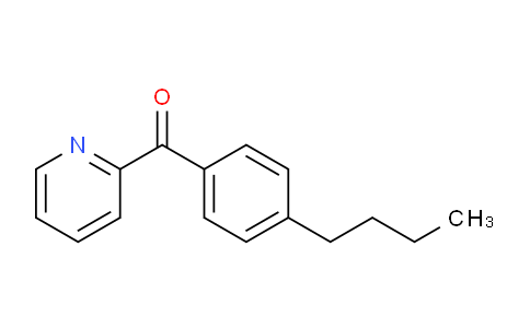 CAS No. 61780-16-3, 2-(4-Butylbenzoyl)pyridine