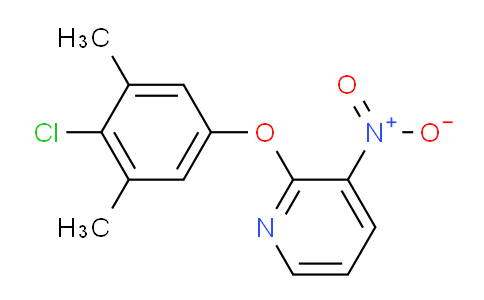 CAS No. 246862-63-5, 2-(4-Chloro-3,5-dimethylphenoxy)-3-nitropyridine