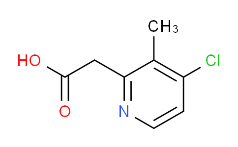 CAS No. 1261744-03-9, 2-(4-Chloro-3-methylpyridin-2-yl)acetic acid