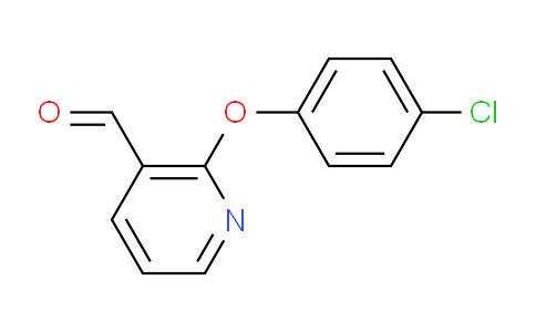 CAS No. 478031-03-7, 2-(4-Chlorophenoxy)nicotinaldehyde