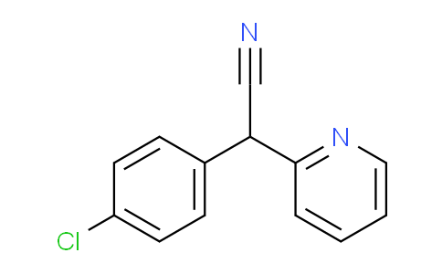 CAS No. 5005-37-8, 2-(4-Chlorophenyl)-2-(pyridin-2-yl)acetonitrile