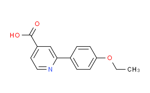CAS No. 1226063-99-5, 2-(4-Ethoxyphenyl)isonicotinic acid