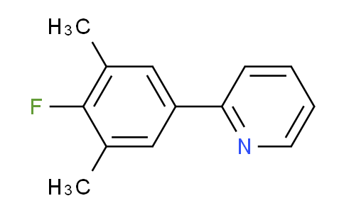 CAS No. 1151979-05-3, 2-(4-Fluoro-3,5-dimethylphenyl)pyridine