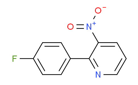 CAS No. 168267-36-5, 2-(4-Fluorophenyl)-3-nitropyridine