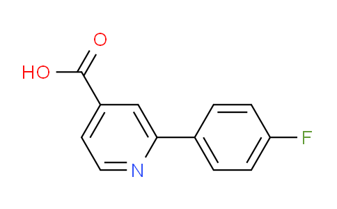 CAS No. 883528-25-4, 2-(4-Fluorophenyl)isonicotinic acid