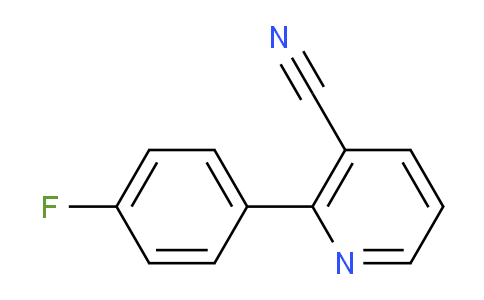 CAS No. 1214335-17-7, 2-(4-Fluorophenyl)nicotinonitrile