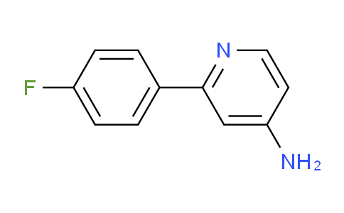 CAS No. 886366-09-2, 2-(4-Fluorophenyl)pyridin-4-amine