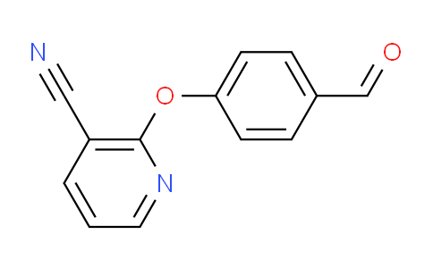 CAS No. 919731-40-1, 2-(4-Formylphenoxy)nicotinonitrile