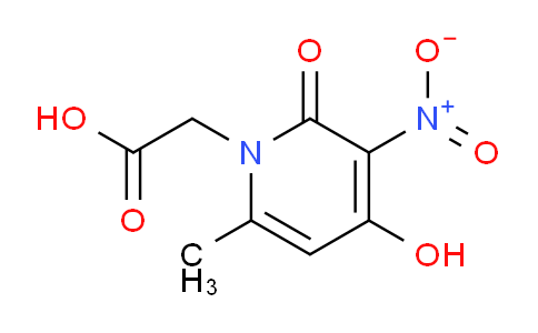 CAS No. 211490-04-9, 2-(4-Hydroxy-6-methyl-3-nitro-2-oxopyridin-1(2H)-yl)acetic acid