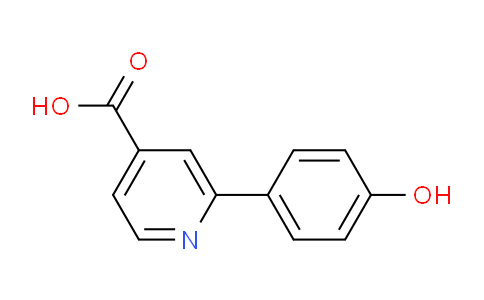 CAS No. 1258626-91-3, 2-(4-Hydroxyphenyl)isonicotinic acid