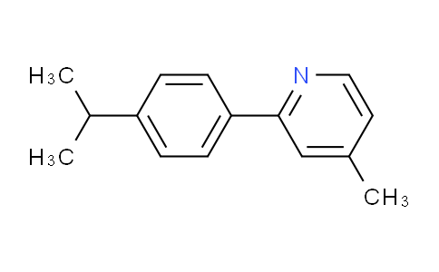 CAS No. 80635-97-8, 2-(4-Isopropylphenyl)-4-methylpyridine
