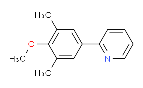 CAS No. 1443306-26-0, 2-(4-Methoxy-3,5-dimethylphenyl)pyridine