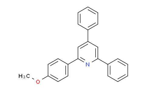 CAS No. 74918-90-4, 2-(4-Methoxyphenyl)-4,6-diphenylpyridine