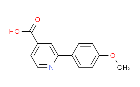 CAS No. 935861-30-6, 2-(4-Methoxyphenyl)isonicotinic acid