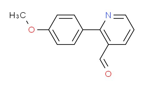 CAS No. 885949-59-7, 2-(4-Methoxyphenyl)nicotinaldehyde