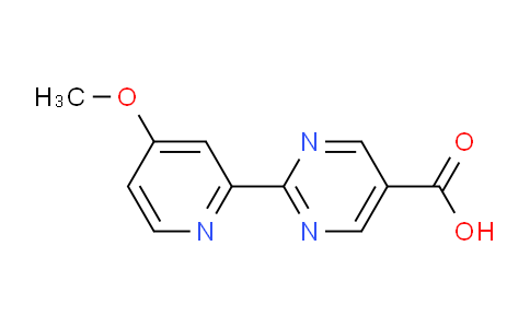 CAS No. 1447607-53-5, 2-(4-Methoxypyridin-2-yl)pyrimidine-5-carboxylic acid