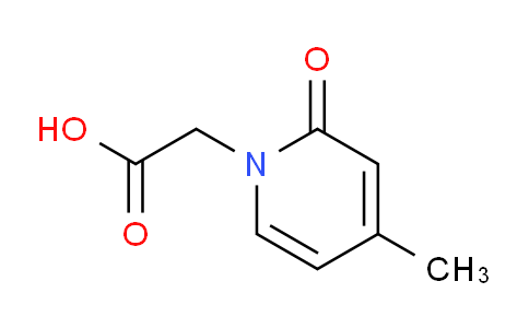 CAS No. 122180-16-9, 2-(4-Methyl-2-oxopyridin-1(2H)-yl)acetic acid