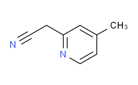 CAS No. 38746-50-8, 2-(4-Methylpyridin-2-yl)acetonitrile