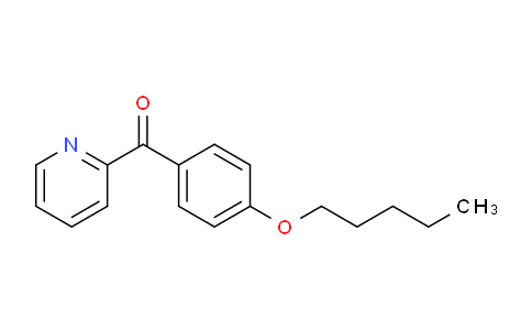 CAS No. 898780-06-8, 2-(4-Pentyloxybenzoyl)pyridine