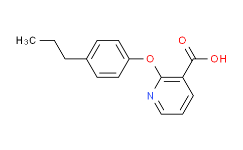 CAS No. 1160264-59-4, 2-(4-Propylphenoxy)nicotinic acid