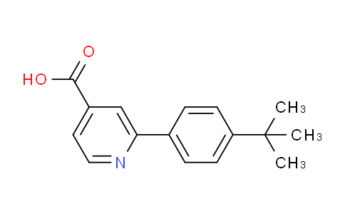 CAS No. 1226273-21-7, 2-(4-t-butylphenyl)Isonicotinic acid