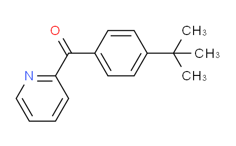 CAS No. 157592-45-5, 2-(4-tert-Butylbenzoyl)pyridine
