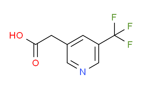 CAS No. 1000516-17-5, 2-(5-(Trifluoromethyl)pyridin-3-yl)acetic acid