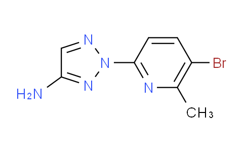 CAS No. 1710644-25-9, 2-(5-Bromo-6-methylpyridin-2-yl)-2H-1,2,3-triazol-4-amine
