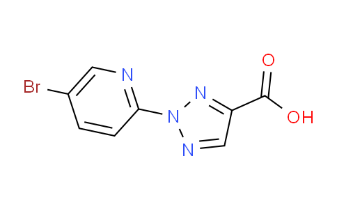 CAS No. 1708317-34-3, 2-(5-Bromopyridin-2-yl)-2H-1,2,3-triazole-4-carboxylic acid