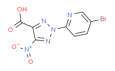 CAS No. 1707609-44-6, 2-(5-Bromopyridin-2-yl)-5-nitro-2H-1,2,3-triazole-4-carboxylic acid