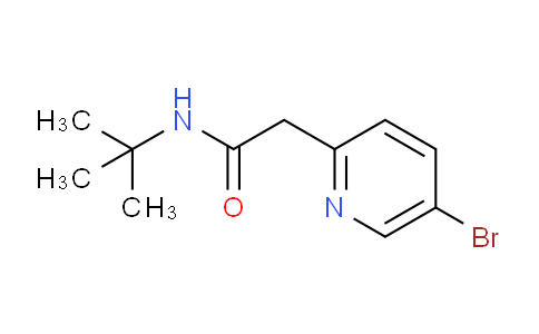 CAS No. 1159000-89-1, 2-(5-Bromopyridin-2-yl)-N-(tert-butyl)acetamide
