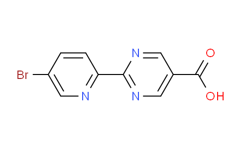 CAS No. 1447606-97-4, 2-(5-Bromopyridin-2-yl)pyrimidine-5-carboxylic acid