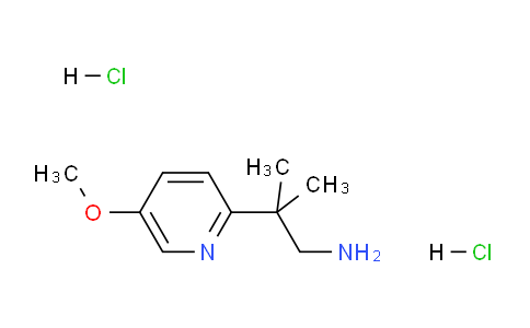 CAS No. 1439899-28-1, 2-(5-Methoxypyridin-2-yl)-2-methylpropan-1-amine dihydrochloride