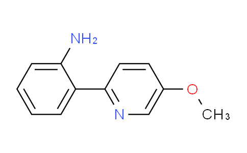 CAS No. 885280-91-1, 2-(5-Methoxypyridin-2-yl)aniline